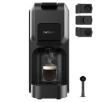 Cecotec - Macchina caffè Cecotec 01851 FREESTYLE Compact 4in1 Black e Gray