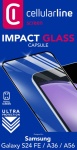 CELLULAR LINE - Protezione schermo Cellular Line TEMPGCABGALS24FEK GALAXY IMPACT GLASS