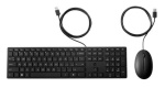 HP - Tastiera e mouse Hp 9SR36UT Wired Desktop 320MK Black