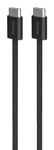 Cavo USB C Puro PUCCCFABK415MTBLK FABRIK 2.0 Black