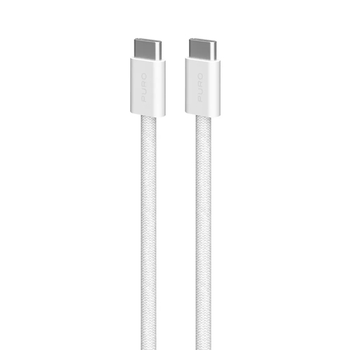 Cavo USB C Puro PUCCCFABK415MTWHI FABRIK 2.0 White