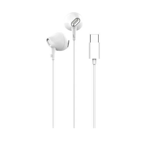 Auricolari microfono filo Puro PUIPHF34USBCWHI FINE PRO White