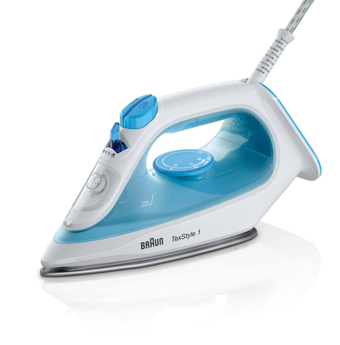 Ferro stiro vapore Braun 0127407003 TEXSTYLE 1 SI1050BL White e Blue