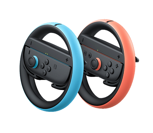 Volante simulatore guida Nintendo 10015099 SWITCH 2 Wheel Pair Black B