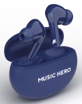 SBS - Auricolari microfono bluetooth Sbs MHTWSBEATBTNORB MUSIC HERO X Beat T