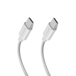 SBS - Cavo USB C Sbs TECABLETISSUE2G BRAIDED 60W Grey