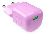 PURO - Caricabatterie Puro PUFCMTCUSBC20WGPINK MINIPRO 20W GaN Pink
