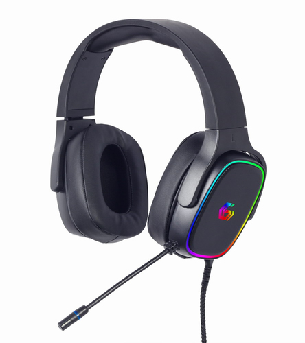 Cuffie gaming Gembird GHS SANPO S300 7.1 virtual audio Black