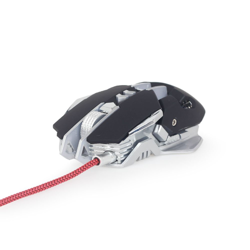 Mouse Gembird MUSG 05 Programmable Black e Silver