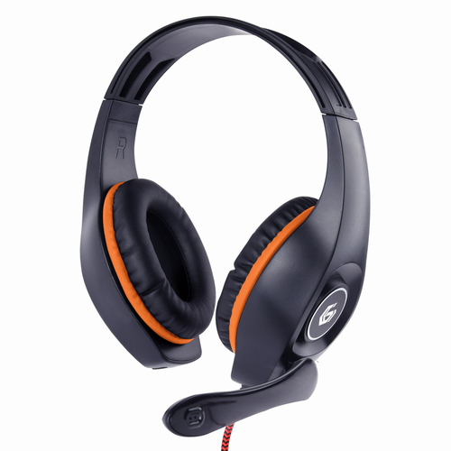 Cuffie gaming Gembird GHS 05 O Black e Orange