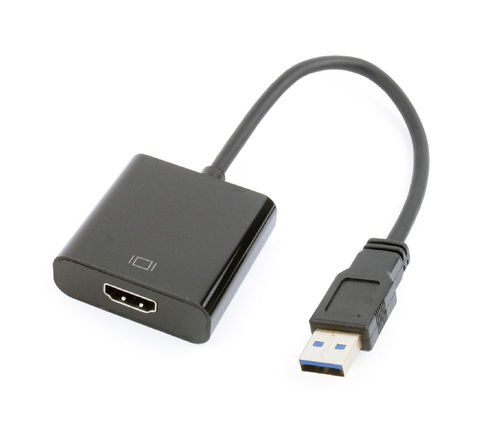 Cavo adattatore Gembird A USB3 HDMI 02 CABLEXPERT Black