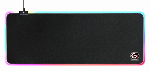 Tappetino mouse Gembird MP GAMELED L Gaming with led light Black