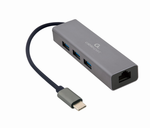 Adattatore di rete Gembird A CMU3 LAN 01 CABLEXPERT USB C Gray