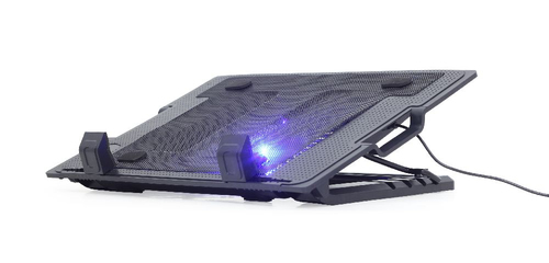 Base raffreddamento Gembird NBS 1F17T 01 Black