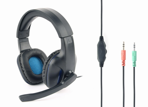 Cuffie gaming Gembird GHS 04 Black e Blue