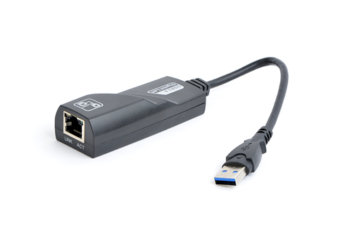 Adattatore di rete Gembird NIC U3 02 USB 3.0 Black
