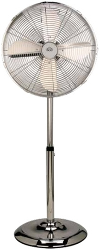 Ventilatore Dcg VE9090 Piantana Metal Crome