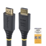 Startech.Com - Cavo HDMI Startech.Com HDMI2 CABLE 4K60 15M 2.0 attivo Black