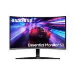 SAMSUNG - Monitor Samsung LS27D396GAUXEN ESSENTIAL S3 Curvo Black