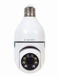 Gembird - Videocamera sorveglianza Gembird TSL CAM WRHD 01 E27 rotante White