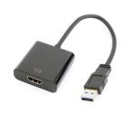 Gembird - Cavo adattatore Gembird A USB3 HDMI 02 CABLEXPERT Black