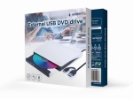 Gembird - Masterizzatore Gembird DVD USB 03 BW External White