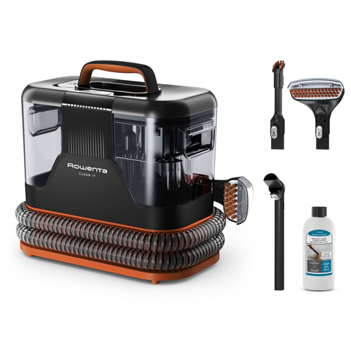 Lava tessuti Rowenta IN5011F0 Clean It Black e Brown