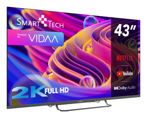 Tv Smart Tech 43FV02V Black