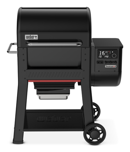 Barbecue Pellet Weber 1500130 SEARWOOD 600 Nero