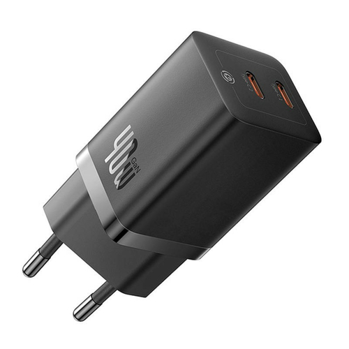 Caricabatterie Baseus CCGP180101 FAST CHARGER GaN5 Pro 40W Black