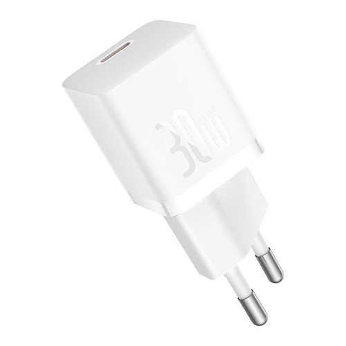 Caricabatterie Baseus CCGN070502 FAST CHARGER GaN5 30W mini White