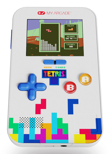 Console pocket My Arcade DGUNL 7029 RETRO GAMES Tetris Go Gamer White