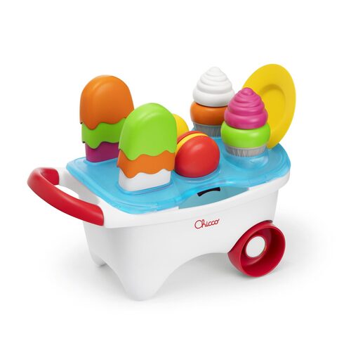 Gioco prima infanzia Chicco 12149 SMART2PLAY Carretto dei gelati Multi
