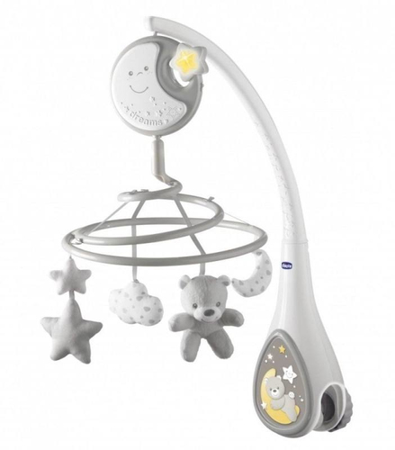 Giostrina Chicco 76270 FIRST DREAMS Next2Dreams Bianco e Tortora