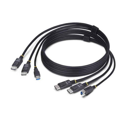 Cavo adattatore Startech.Com DDU1226 KVM CABLE KVM Dual DisplayPort e 