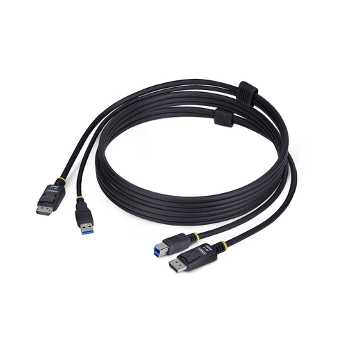 Cavo adattatore Startech.Com DU1226 KVM CABLE KVM DisplayPort e USB Bl