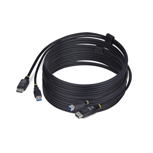 Cavo adattatore Startech.Com DU12210 KVM CABLE KVM DisplayPort e USB B