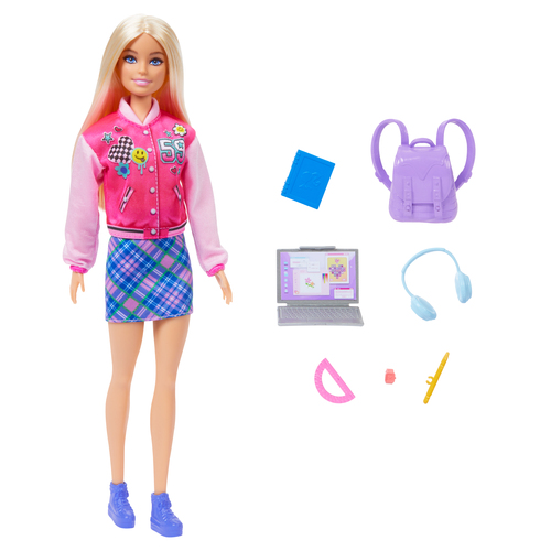 Bambola Mattel HRG84 BARBIE I love school con accessori