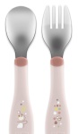 CHICCO - Set cucchiaio e forchetta bimbi Chicco 00016102150000 Rosa