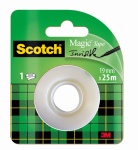Scotch - Nastro adesivo Scotch 7100126760 3M Invisible Magic Trasparente
