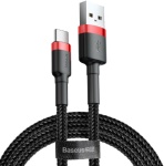 Baseus - Cavo USB Baseus CATKLF C91 CAFULE 2A Black e Red