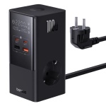 Baseus - Presa filtrata Baseus E00023609113 00 POWERCOMBO Tower 100W Black