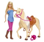 Mattel - Set bambola Mattel FXH13 BARBIE con cavallo e accessori