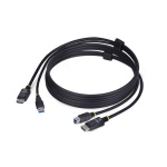 Startech.Com - Cavo adattatore Startech.Com DU1226 KVM CABLE KVM DisplayPort e USB Bl