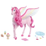 Playset bambola Mattel HLC40 BARBIE Pink Pegasus Touch of Magic  con c