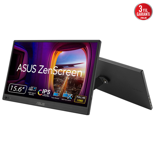 Monitor Asus 90LM0AZ3 B01171 ZENSCREEN MB169CK Portable Black
