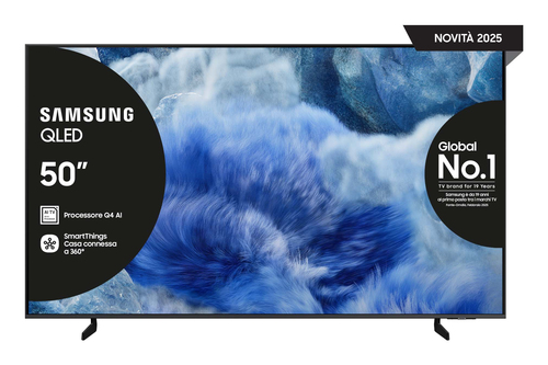 Tv Samsung QE50Q8FAAUXZT SERIE 8 Vision AI Gray e Black