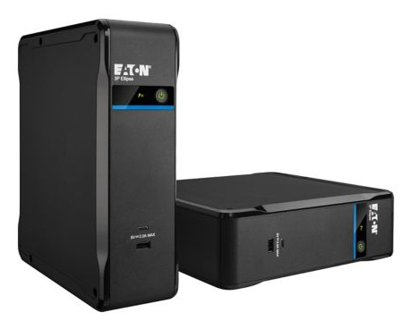 Gruppo di continuità Eaton 3P700UD 3P ELLIPSE 700 USB DIN Black