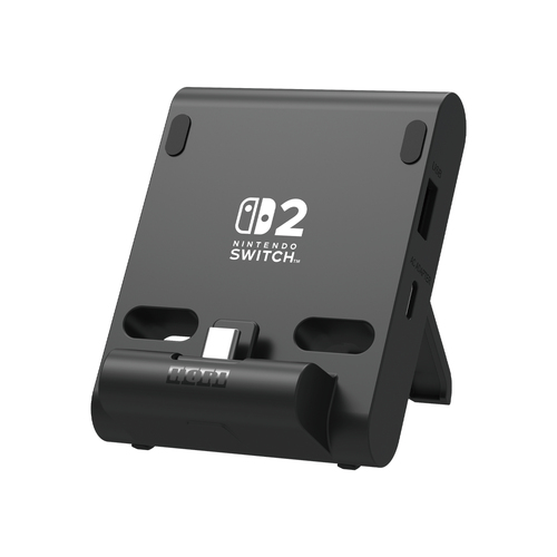 Base ricarica Hori NSX 002E SWITCH 2 Dual USB PlayStand Black