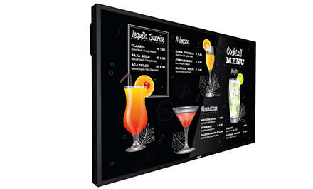 Display professionale Philips 50BDL3117P 00 P LINE Signage Black